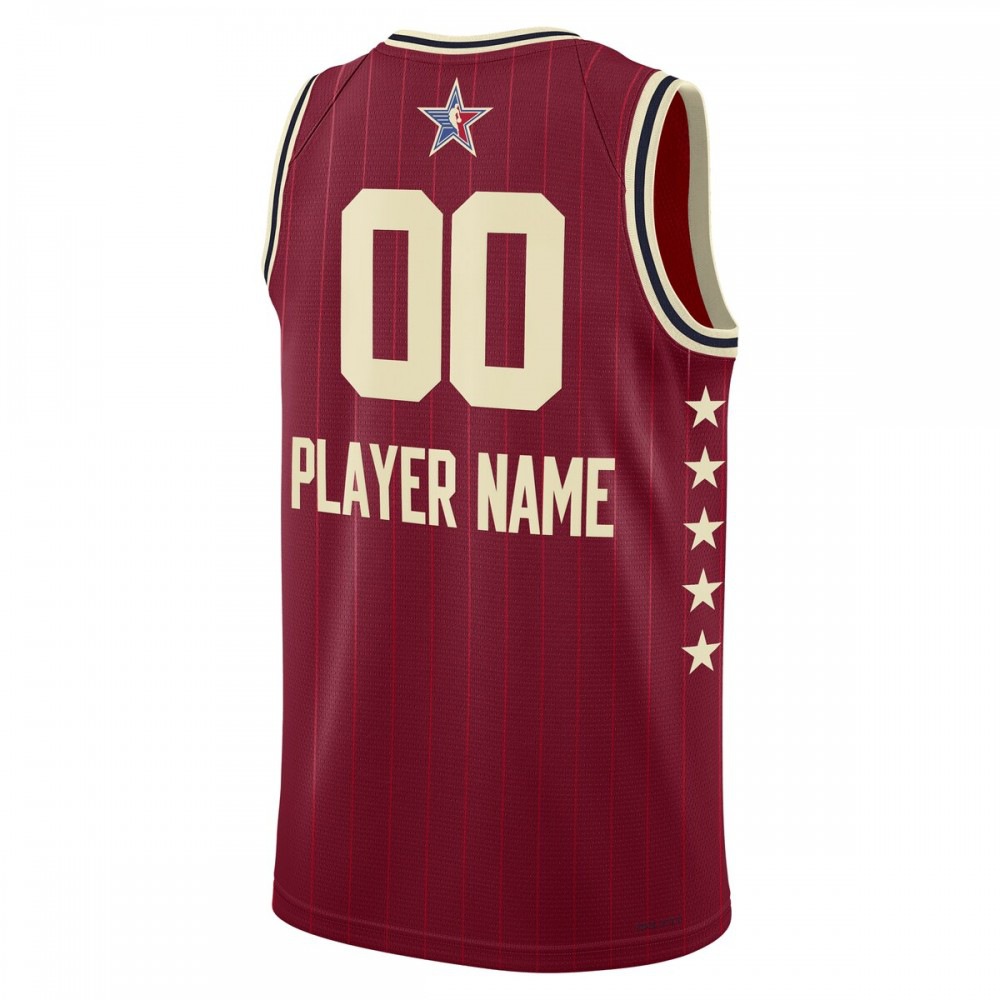 Jordan Brand Unisex 2024 NBA All-Star Game Swingman Custom Jersey - Crimson-Pro Kit Vault | Brand New 26/27 Sports Jerseys
